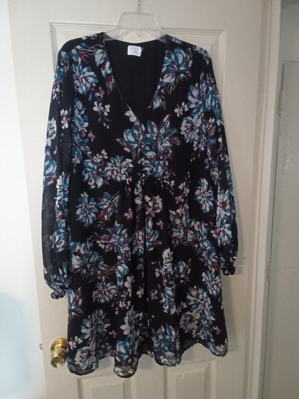 TIME & TRU FLORAL DRESS (16/18)